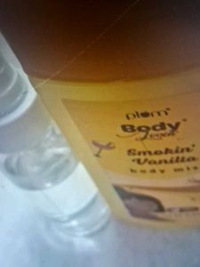 Plum BodyLovin&#39; Body Mist decant/sample
