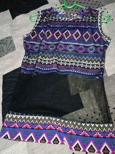 Beautiful Net Sleeveless Top