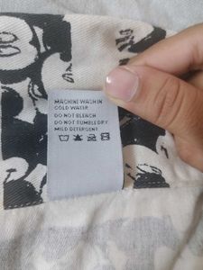 Mickey Mouse Striped Sleeveless Top