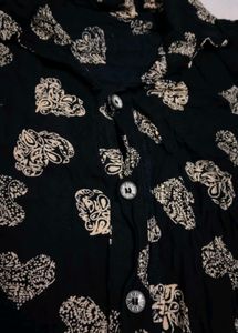royal print shirstistic top