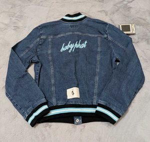 Y2K Babyphat Denim varsity Jacket