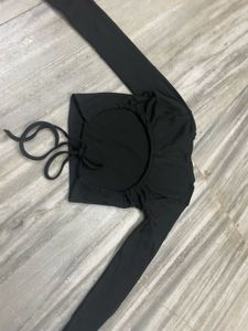 Black Long Sleeve Top