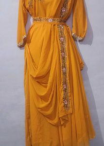 Embroidery Gown