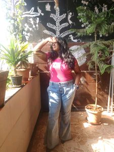 Boot Cut Jeans Blue