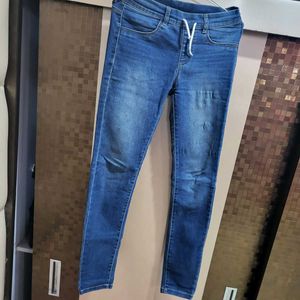 Blue Denim Jeggings