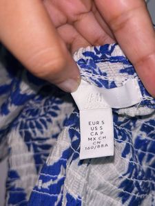 Floral Print Crop Top