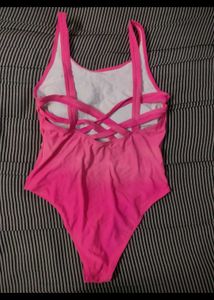 Pink One Piece Swimsuit