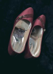 Elegant Maroon Bellie Heels