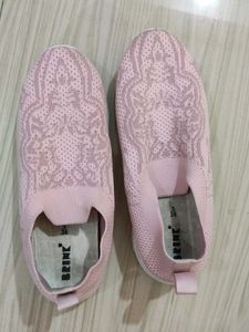 Pink Jogging And Casual Shoes For Women.
