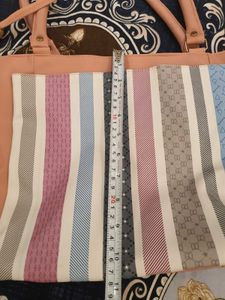 🎀🤌🏻Striped Tote Bag🎀🤌🏻