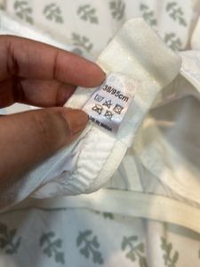 White Cotton Bra