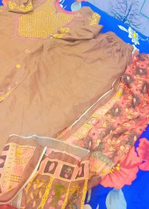 Pakistani karachi Full embroidery 3pc suit