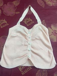 Cute Pink Halter Top