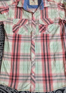 Multicolored Mens Casual Shirt