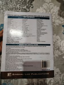 L. L. M. Entrance Exam