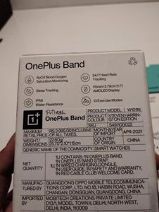 ONEPLUS STEVEN HARRIGNTON EDITION BAND 100%ORIGINA
