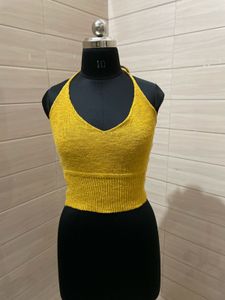 Made In USA 🇺🇸 River Island Knit Halter Top