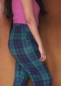 Plaid Flannel Mini Skirt