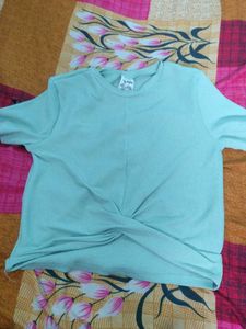 Cute Light Blue Top