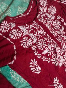 Kurta Set Maroon