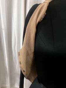 Black Net Top With Nude Colour Inner Lining