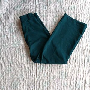 Green Wide Leg Pants