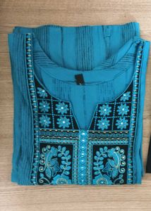 BLUE KURTA