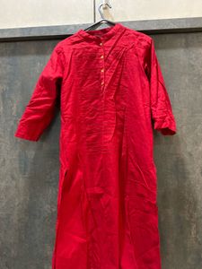 Red Jashn Pret Kurta