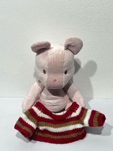 Pig Plush Toy with Sweater