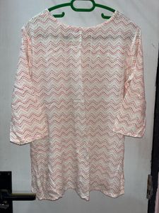 Patterned Tunic Top