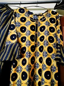Combo Boutique Embroided Partywear Kurta Pant Set