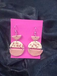 Handmade Clay Statement Earrings