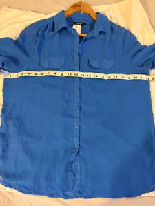 George Beautiful Blue Imported Shirt