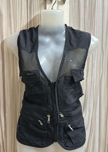Black Utility Vest