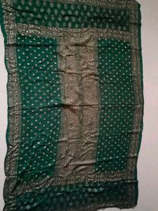 Bottle Green Fancy Duppata