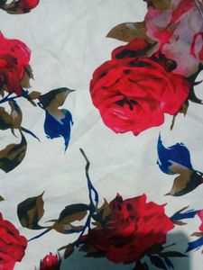 Floral Print Button-Down Shirt