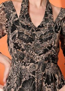 Floral Print Midi Dress