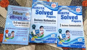 B.Com 1st Year Nikita Publication Solved Papers 📜