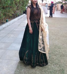 Gown 🔥😍 Green 💚velvet