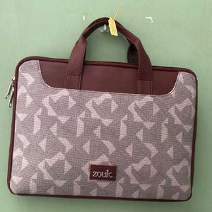 Brand New Zouk Brown Laptop Bag
