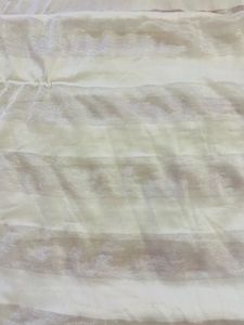 Striped White Cover Up