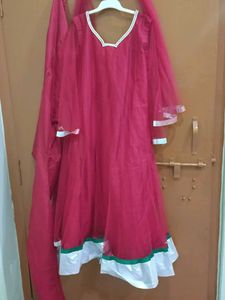 Red Anarkali Suit