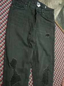 Denim Torn Jeans Womens