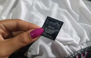 Animal Print Halter Bikini Top