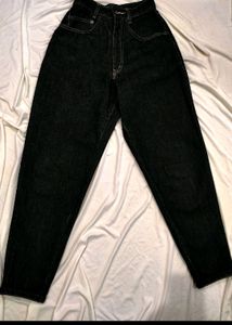 Charcoal Black Jeans Imported