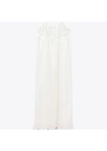 Zara Limited Edition Cotton Bohemian Maxi Dress