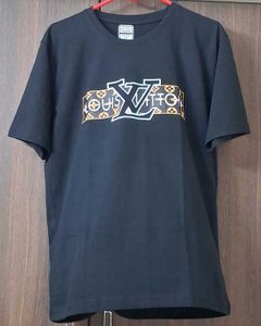 Louis Vuitton Black Monogram Logo T-Shirt