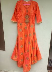 Beautiful Orange Gown 😻