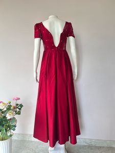 Elegant Maroon Ethnic Gown