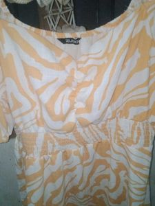 Chic Patterned Mini Dress